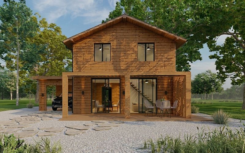 Maison Aubisque 85m² by Brikawood — image 2