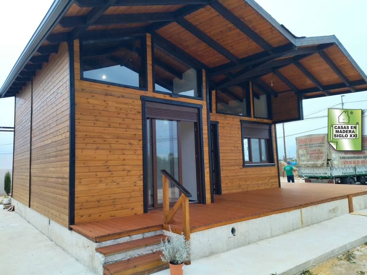 D.house valle de Casas en Madera Siglo XXI