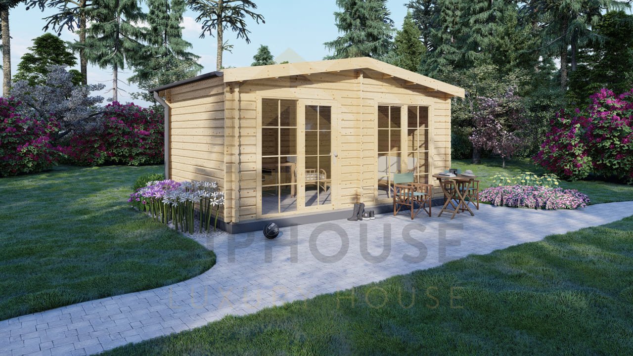 Cabaña De Madera Donbar, 15 m² by Casitas Prefabricadas — image 1