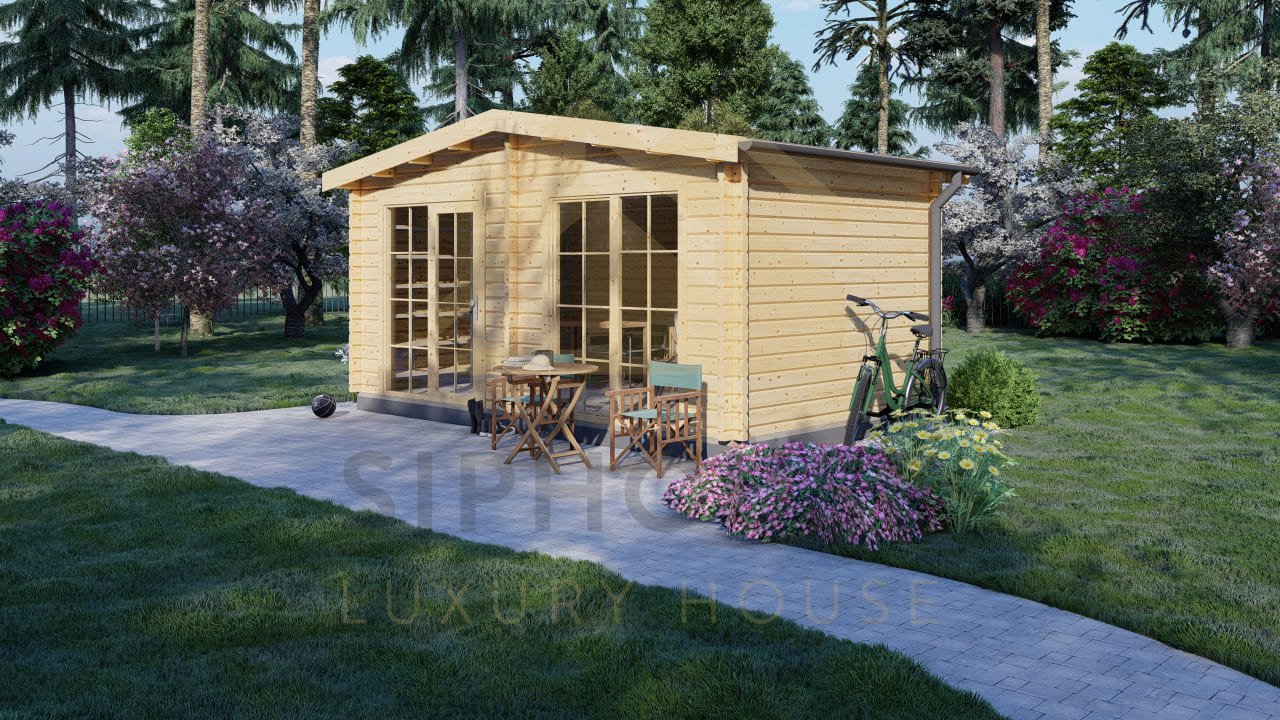 Cabaña De Madera Donbar, 15 m² by Casitas Prefabricadas — image 2