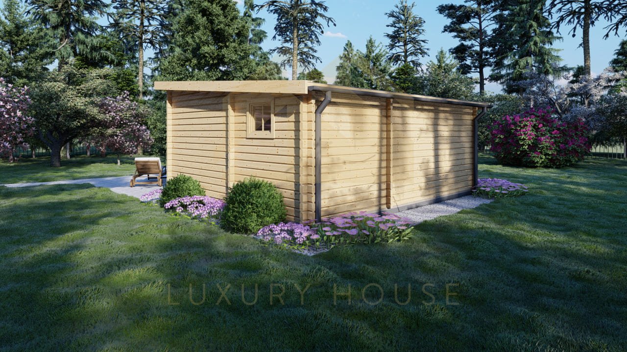 Cabaña De Madera Edinburgh, 26 m² by Casitas Prefabricadas — image 4