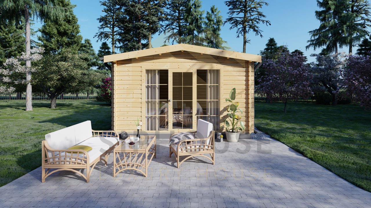Cabaña De Madera Ellington, 26 m² by Casitas Prefabricadas — image 3