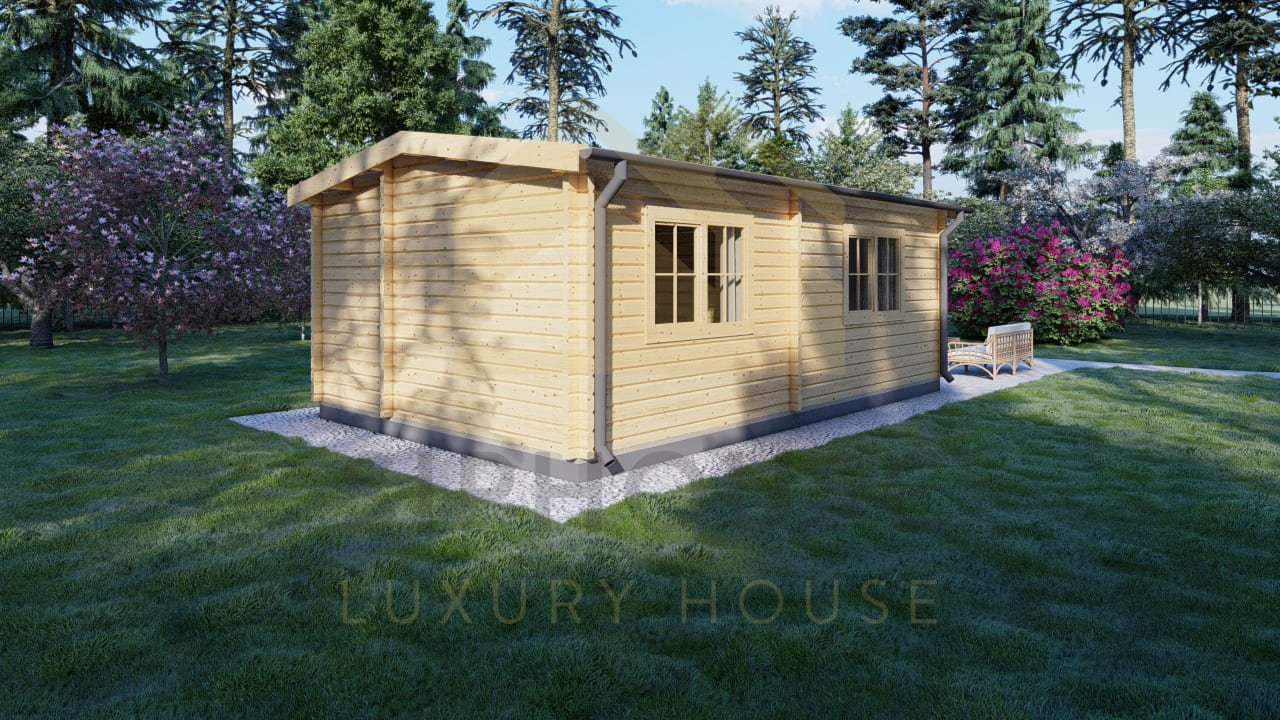 Cabaña De Madera Ellington, 26 m² by Casitas Prefabricadas — image 4
