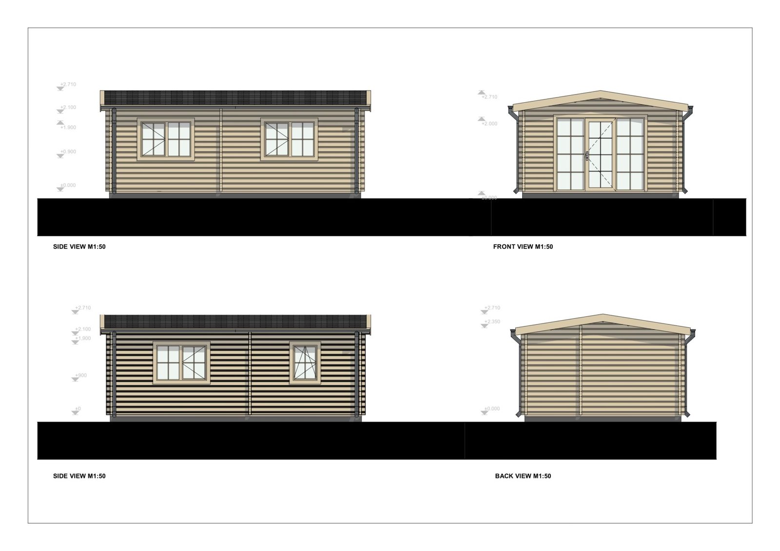 Cabaña De Madera Ellington, 26 m² by Casitas Prefabricadas — image 6