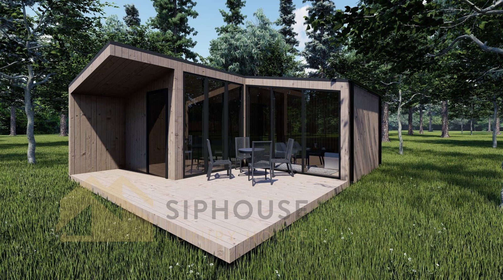 Casa Contenedor Dublin, 40 m² by Casitas Prefabricadas — image 1