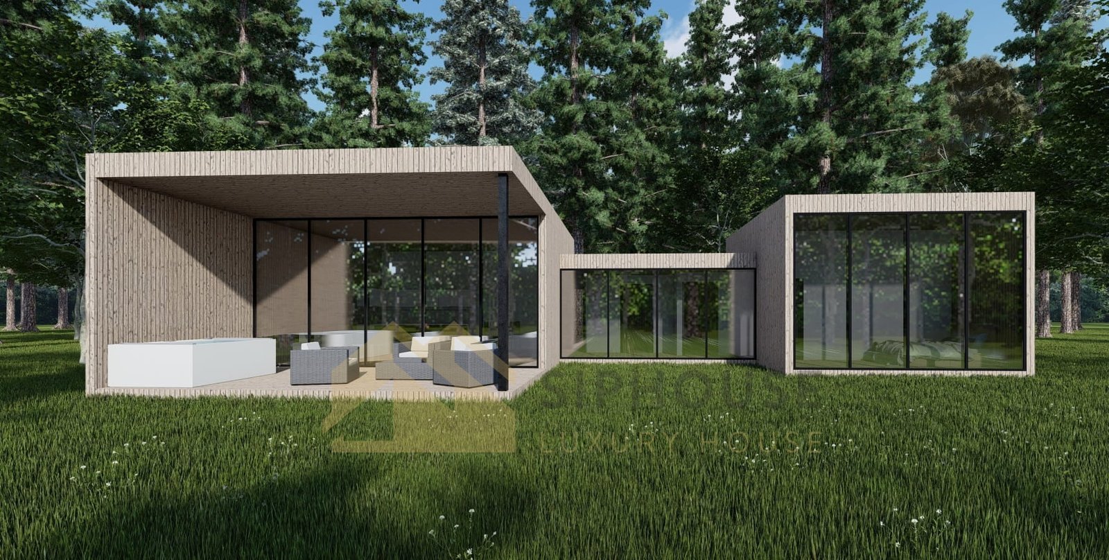 Casa Contenedor Geneva, 119 m² by Casitas Prefabricadas — image 1