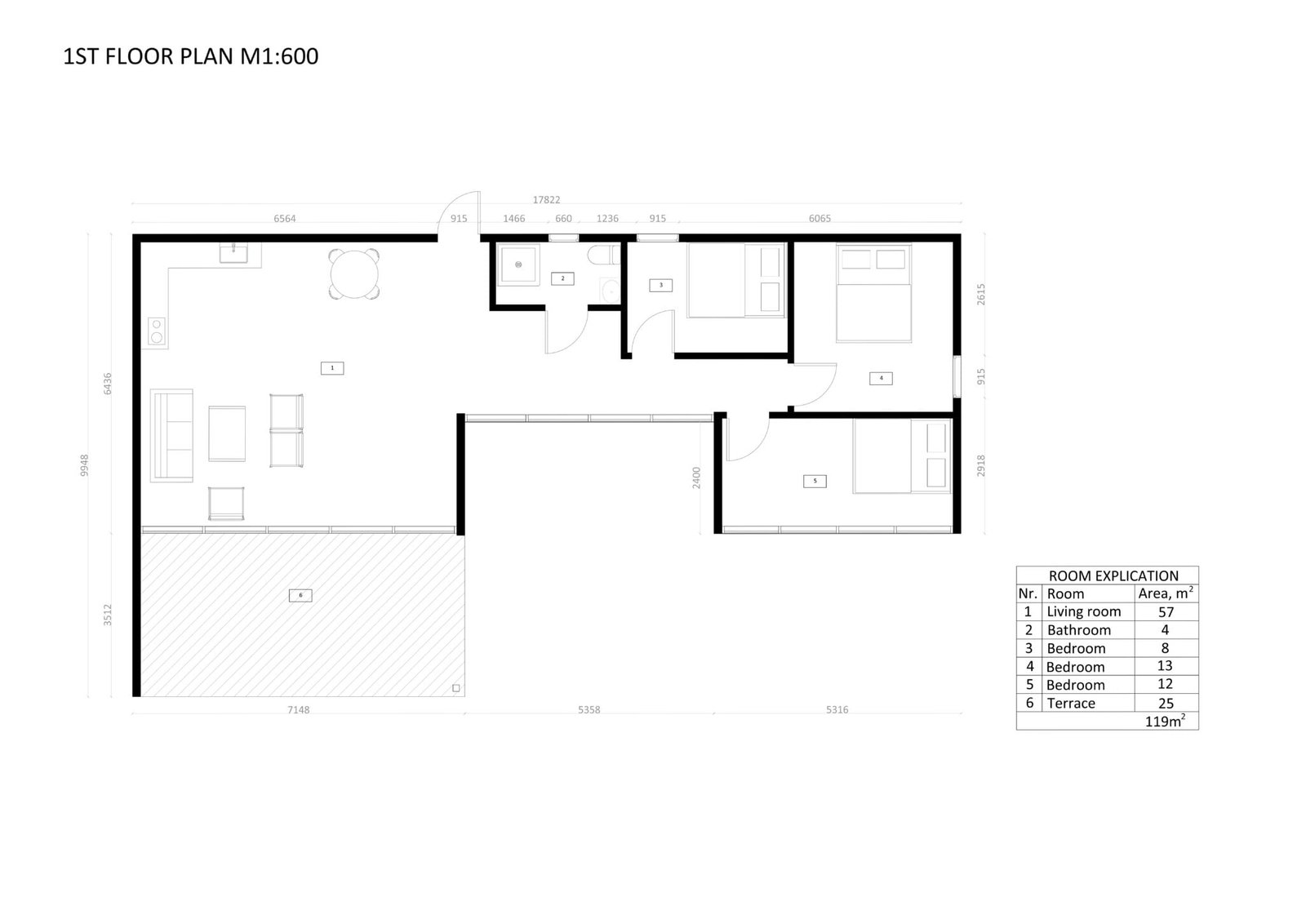 Casa Contenedor Geneva, 119 m² by Casitas Prefabricadas — image 6