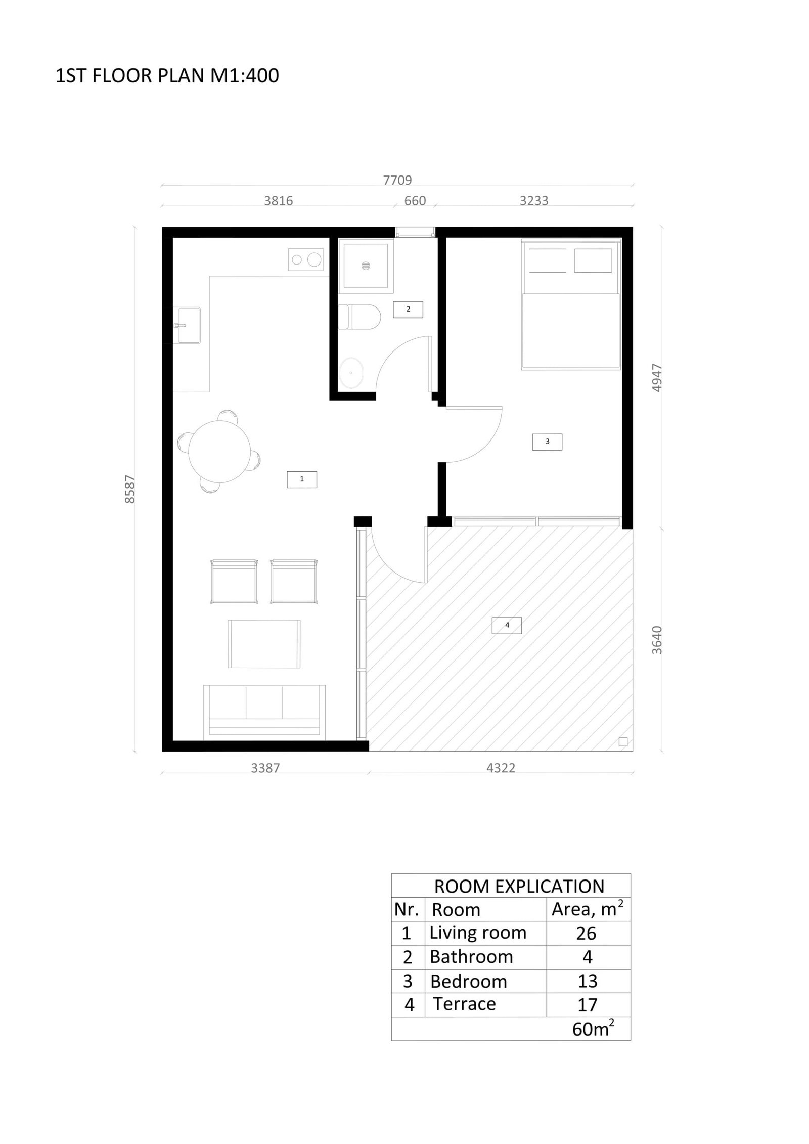 Casa Contenedor Liverpool, 60 m² by Casitas Prefabricadas — image 4