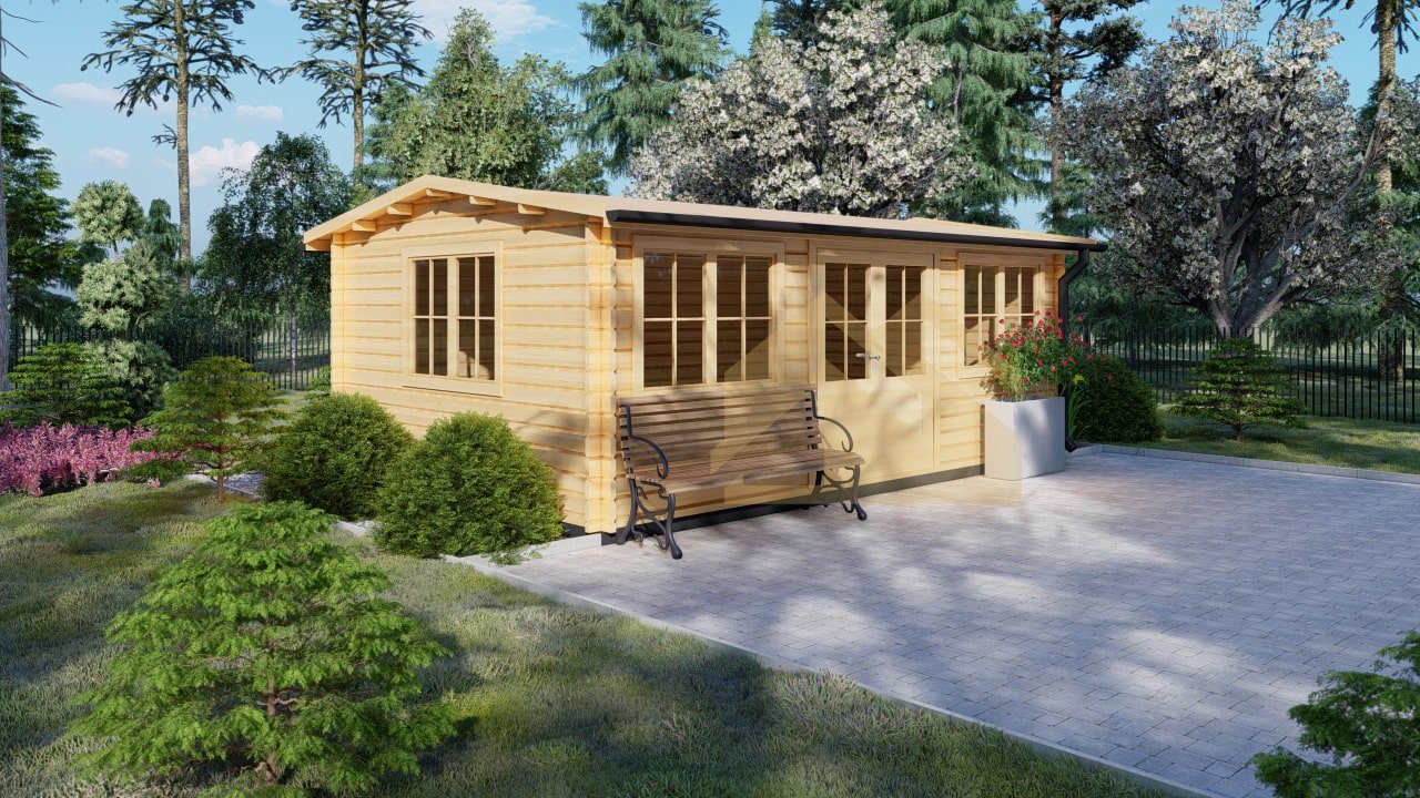 Casa De Jardin De Madera Fredrikstad, 24 m² by Casitas Prefabricadas — image 1