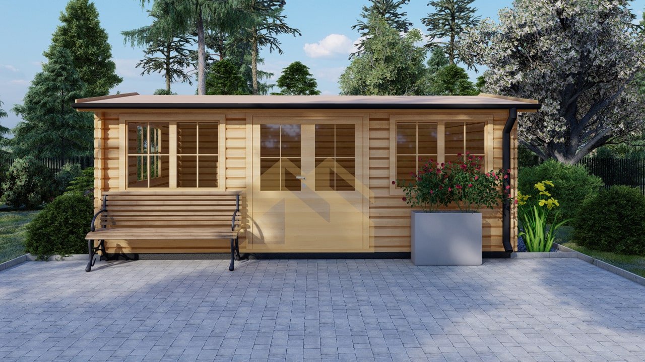 Casa De Jardin De Madera Fredrikstad, 24 m² by Casitas Prefabricadas — image 2