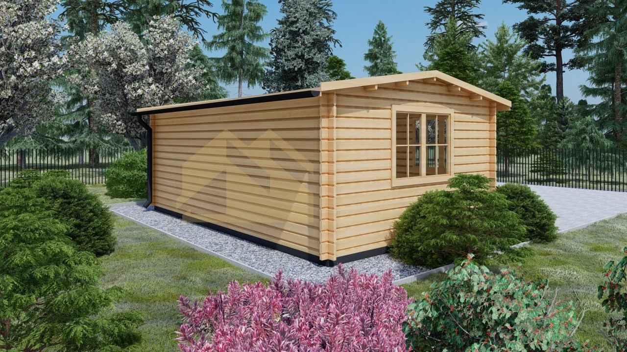 Casa De Jardin De Madera Fredrikstad, 24 m² by Casitas Prefabricadas — image 4