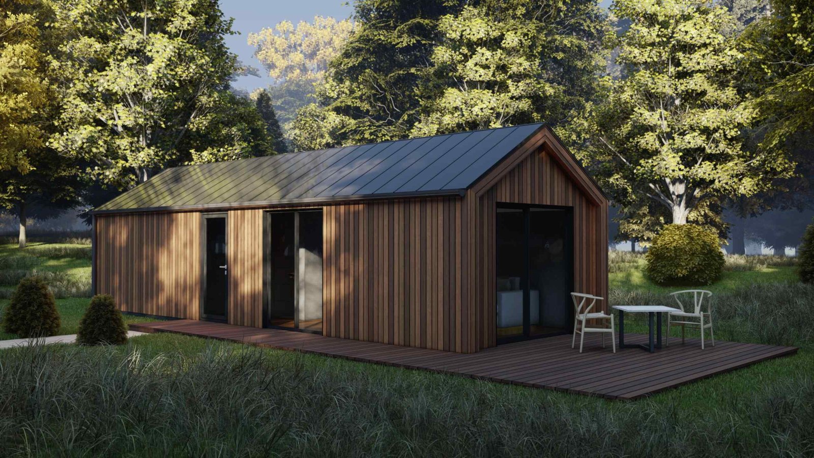 Casa De Lujo Dzeus, 34 m² by Casitas Prefabricadas — image 1