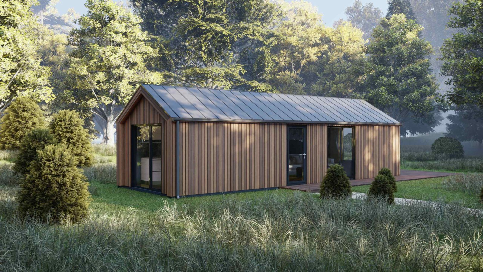 Casa De Lujo Dzeus, 34 m² by Casitas Prefabricadas — image 2