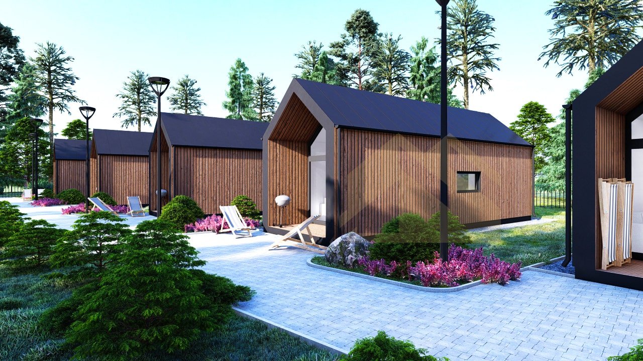 Casa De Lujo SIP Cronus, 35 m² by Casitas Prefabricadas — image 1