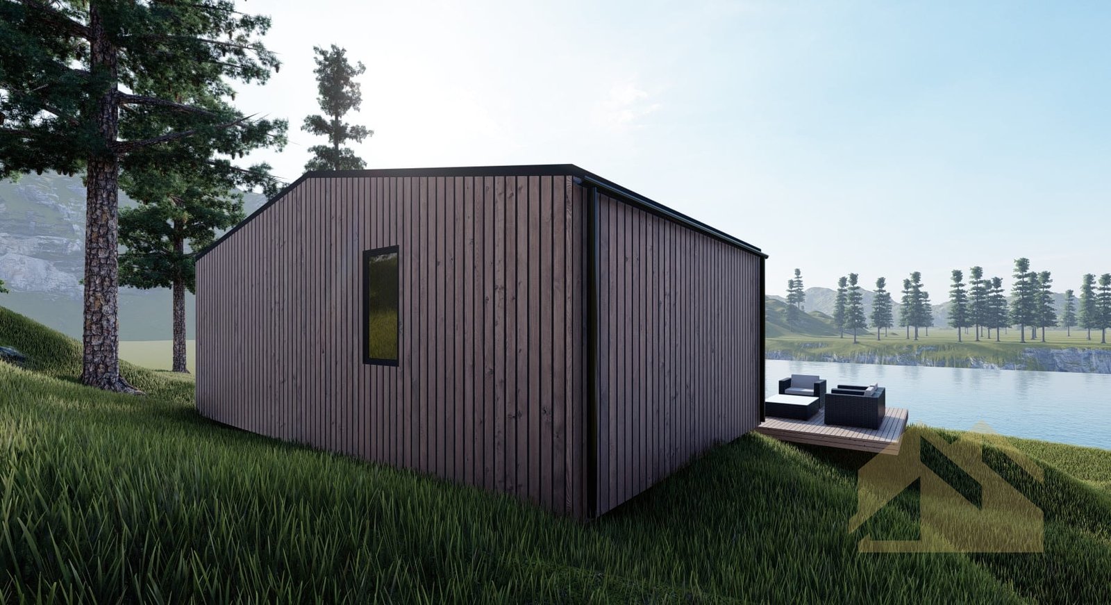 Casa De Lujo SIP Doha, 34 m² by Casitas Prefabricadas — image 4