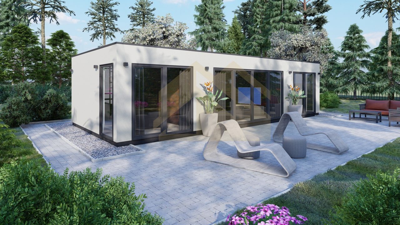 Casa De Lujo SIP Kuba, 47 m² by Casitas Prefabricadas — image 1