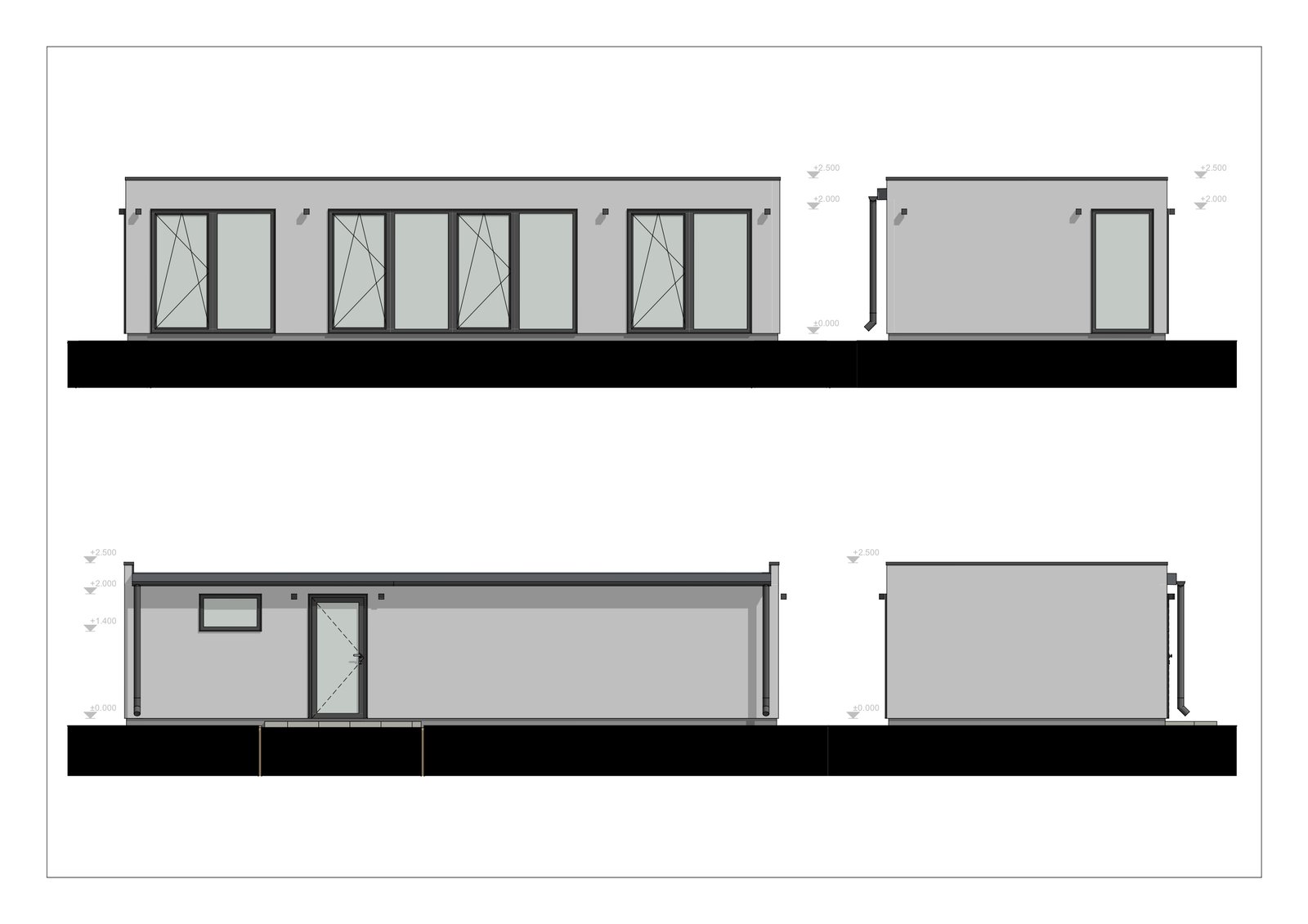 Casa De Lujo SIP Kuba, 47 m² by Casitas Prefabricadas — image 5