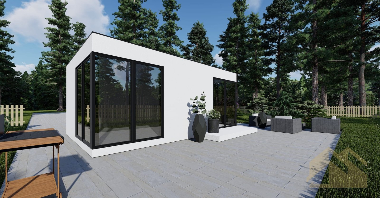 Casa De Lujo SIP MgO Alicante, 21 m² by Casitas Prefabricadas — image 2