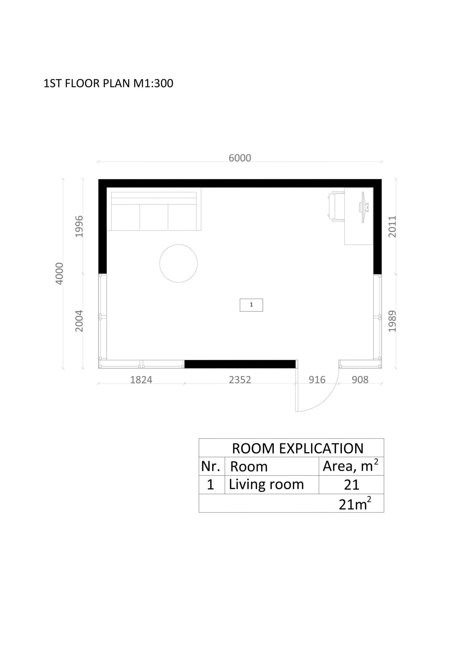 Casa De Lujo SIP MgO Alicante, 21 m² by Casitas Prefabricadas — image 5
