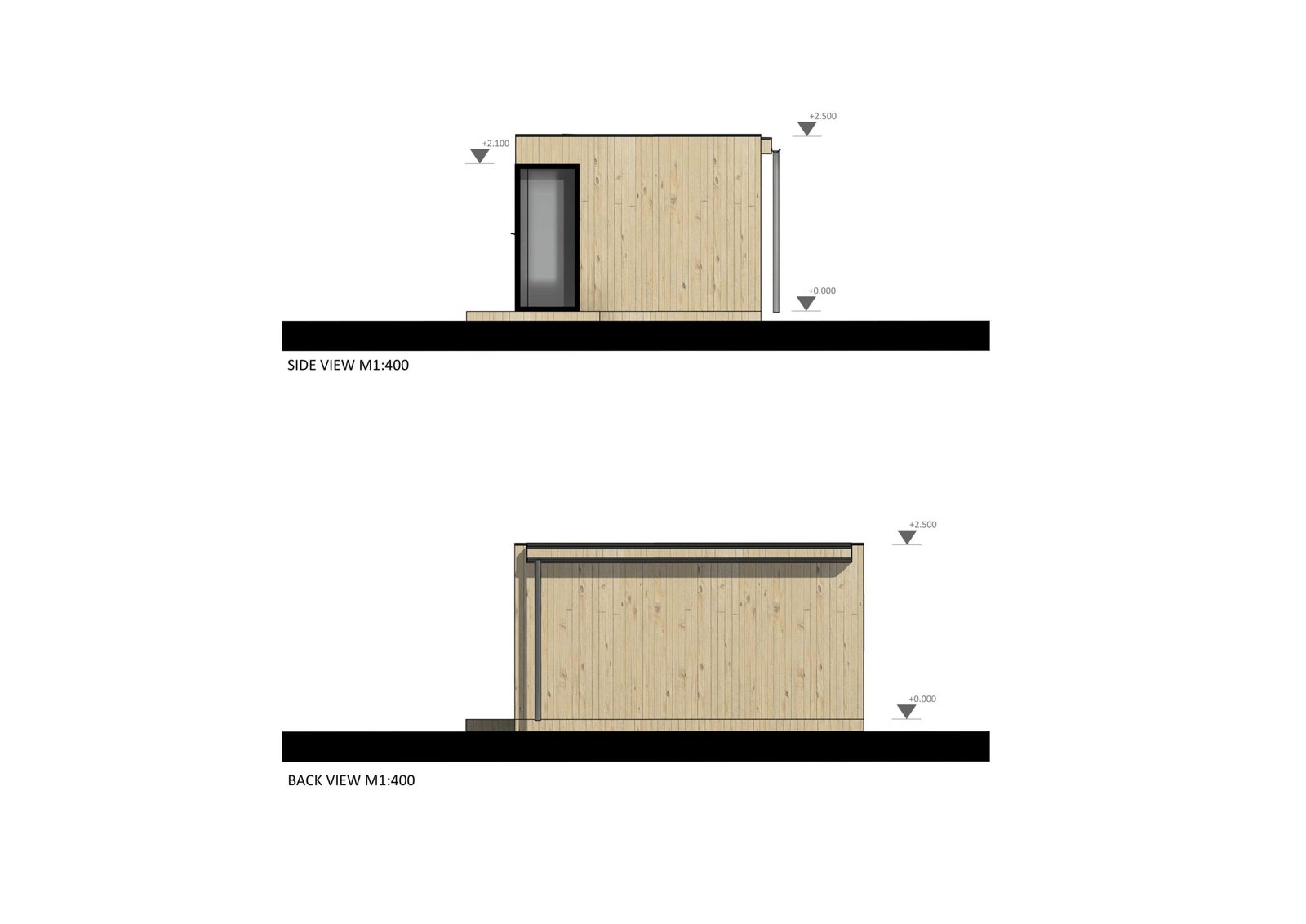 Casa De Lujo SIP MgO Birmingham, 15 m² by Casitas Prefabricadas — image 4