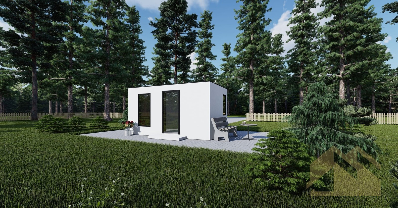 Casa De Lujo SIP MgO Hamam, 12 m² by Casitas Prefabricadas — image 2