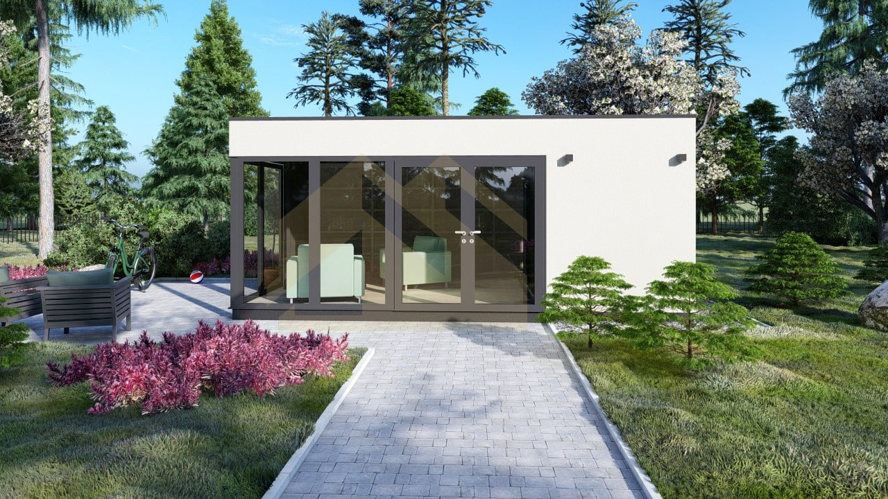Casa De Lujo SIP Nasau, 24 m² by Casitas Prefabricadas — image 2