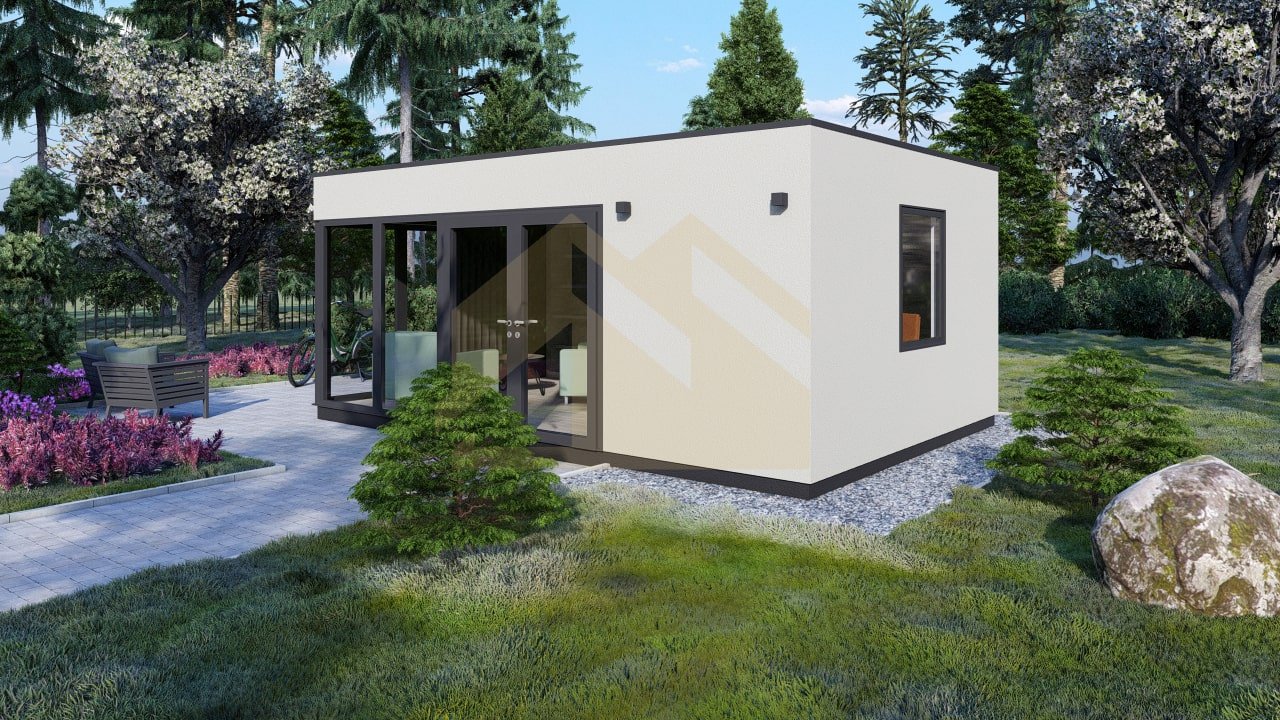 Casa De Lujo SIP Nasau, 24 m² by Casitas Prefabricadas — image 3