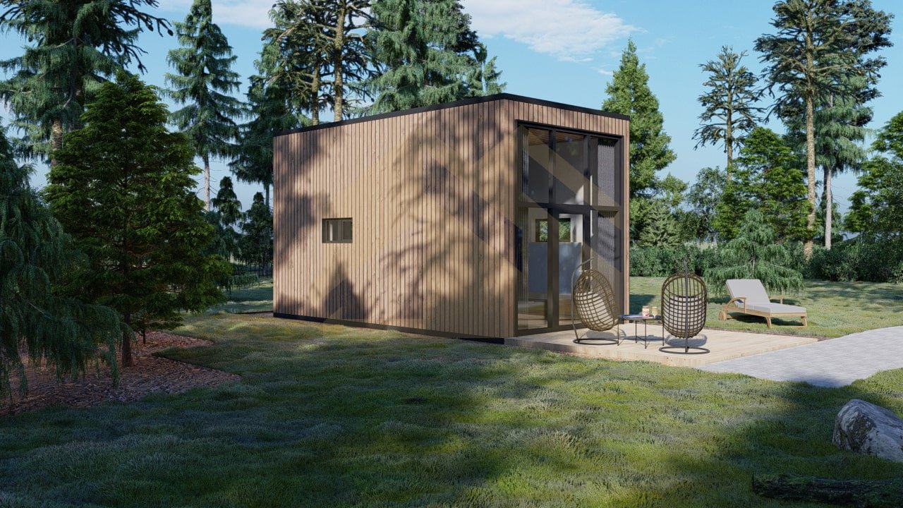 Casa De Lujo SIP Tbilisi, 28 m² by Casitas Prefabricadas — image 1