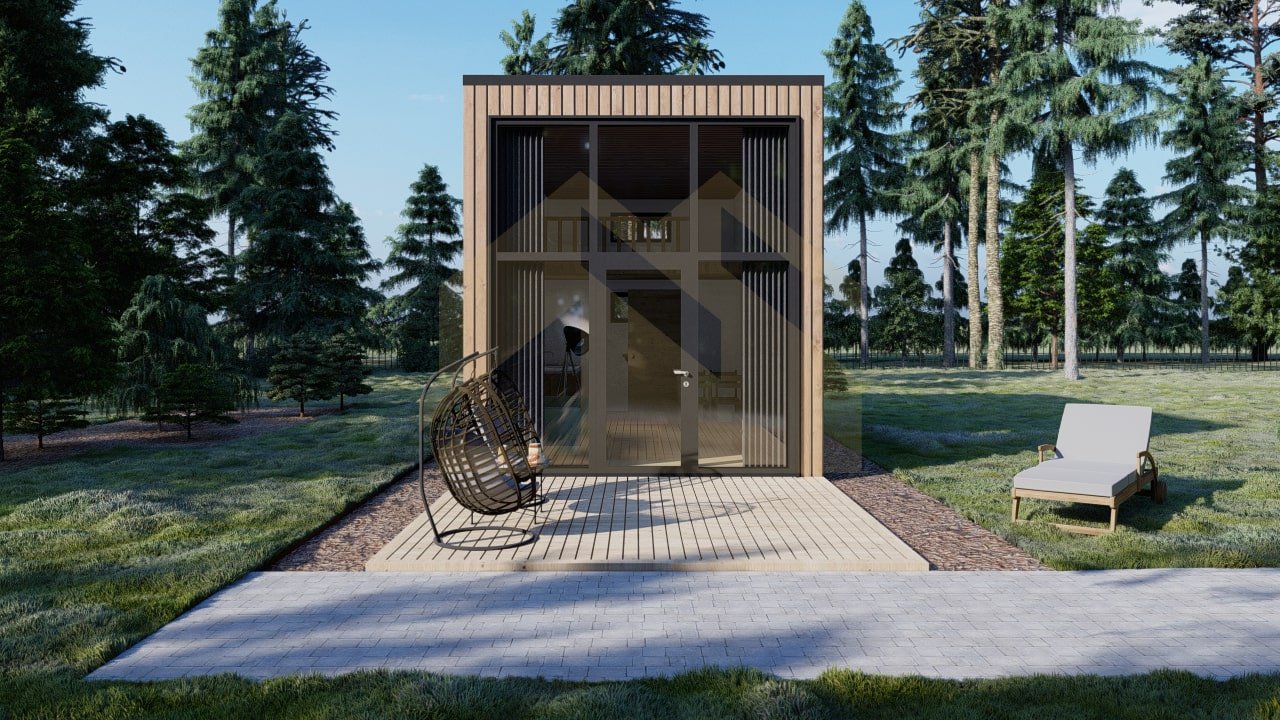 Casa De Lujo SIP Tbilisi, 28 m² by Casitas Prefabricadas — image 2