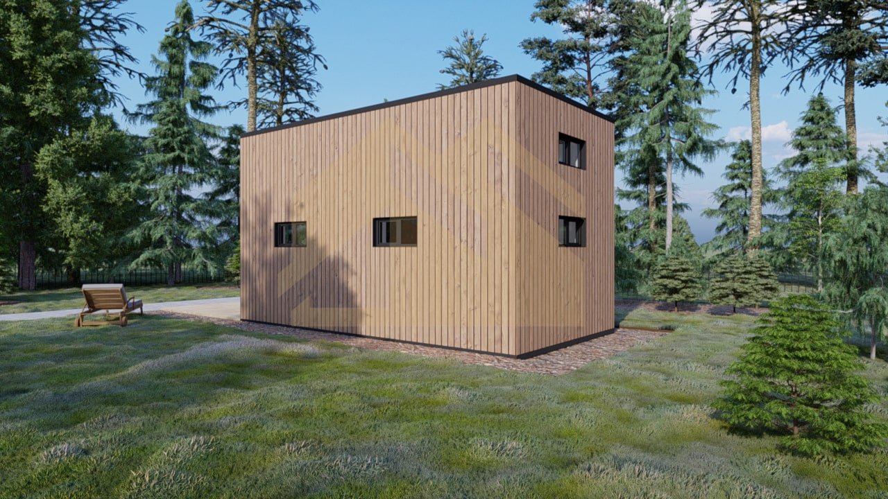 Casa De Lujo SIP Tbilisi, 28 m² by Casitas Prefabricadas — image 4
