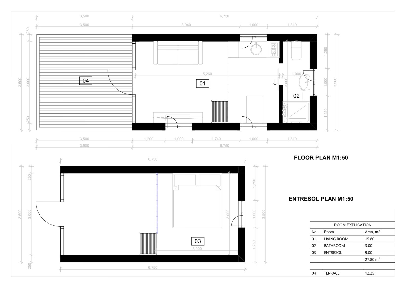 Casa De Lujo SIP Tbilisi, 28 m² by Casitas Prefabricadas — image 6