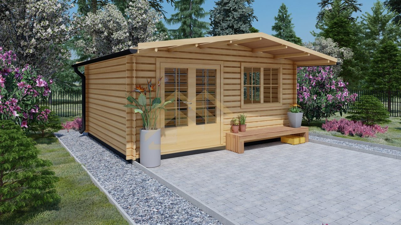 Casa De Madera Drammen, 20 m² by Casitas Prefabricadas — image 1
