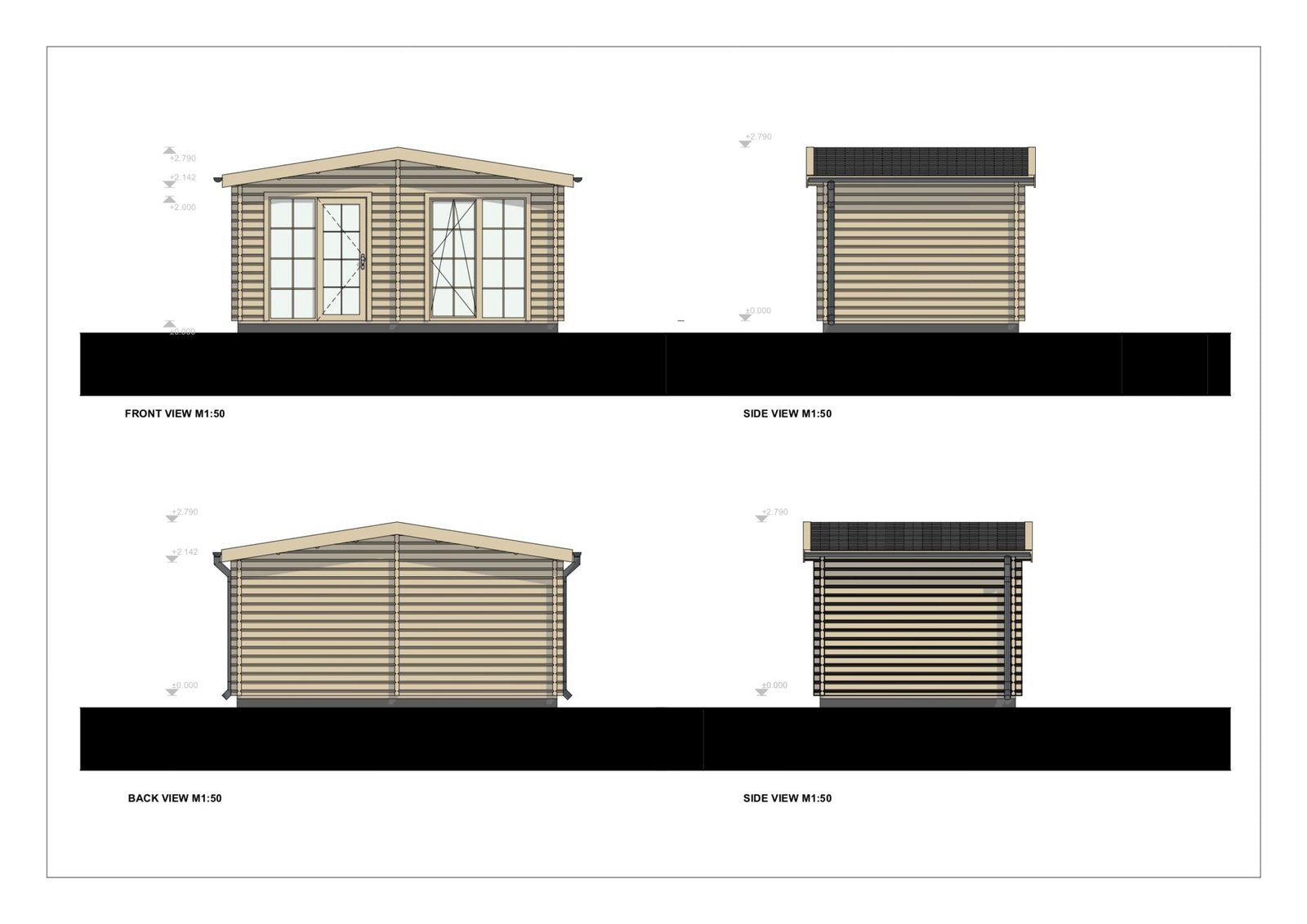 Casa De Madera Dunbar, 15 m² by Casitas Prefabricadas — image 6