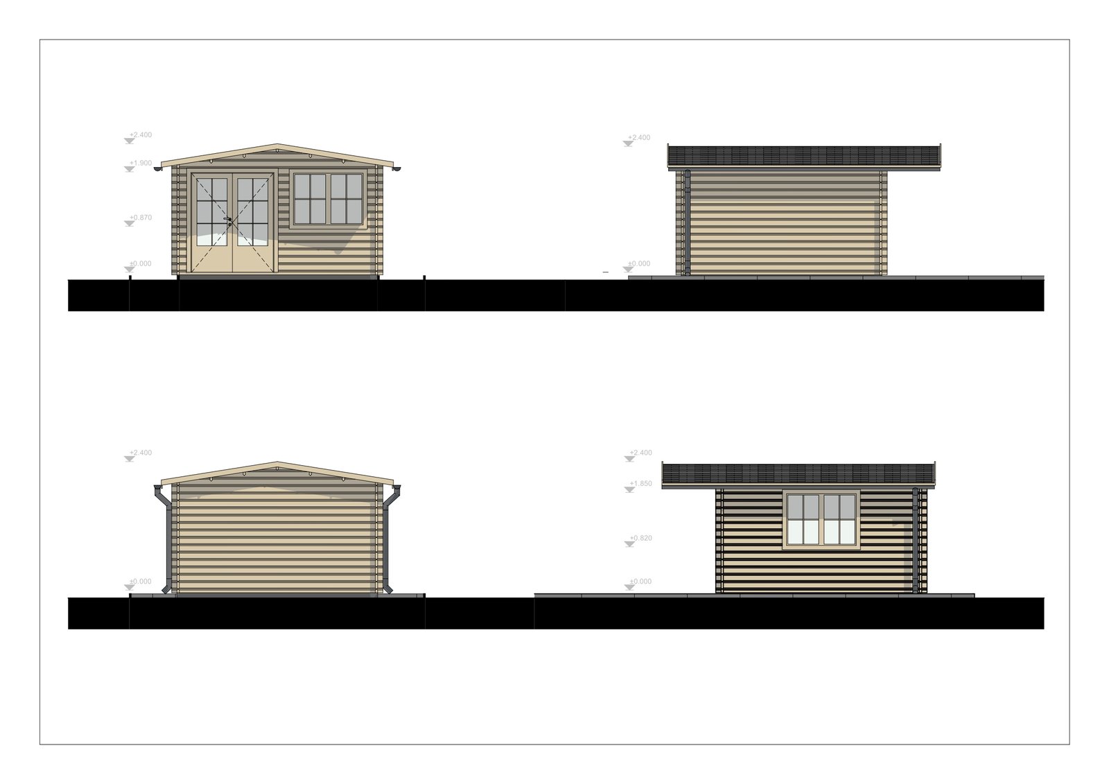 Casa De Madera Kristiansand, 16 m² by Casitas Prefabricadas — image 5