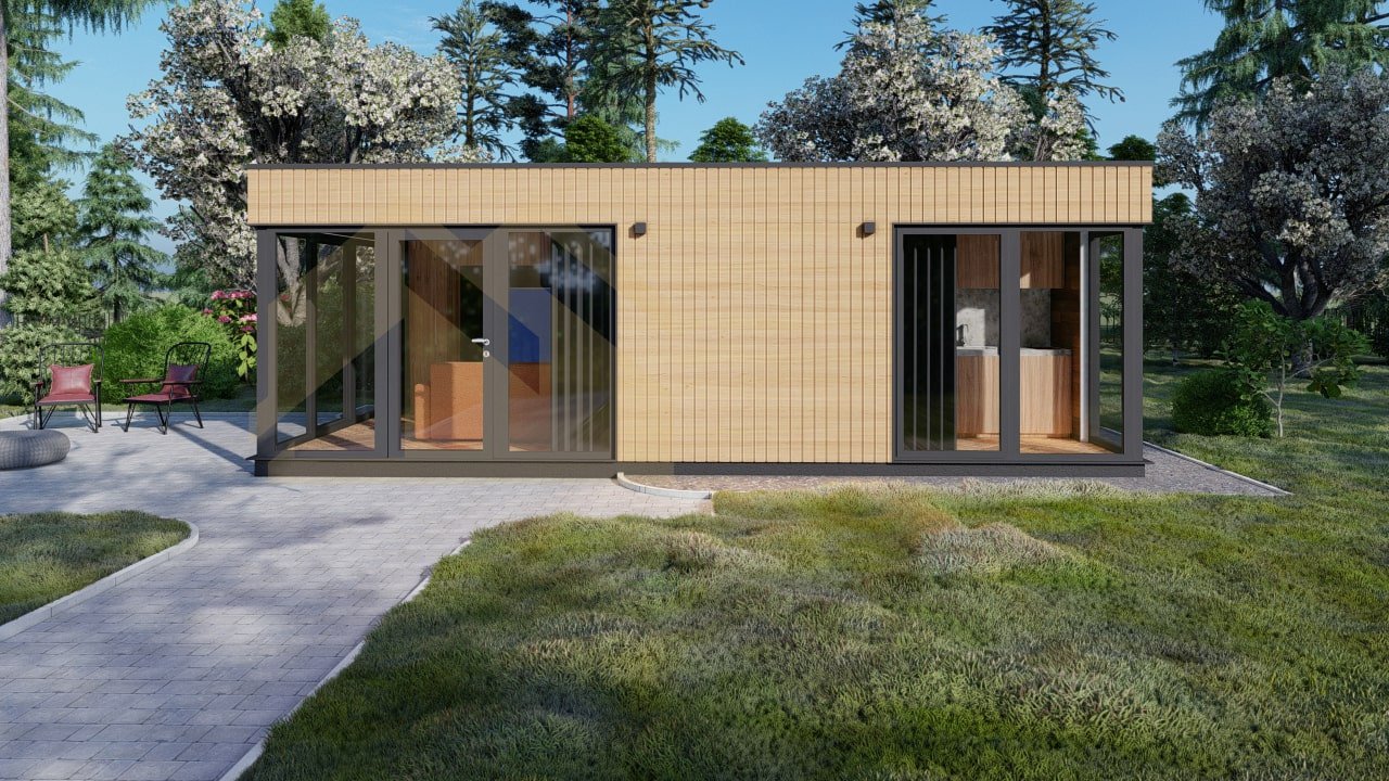 Casa De Madera Nice, 30 m² by Casitas Prefabricadas — image 3