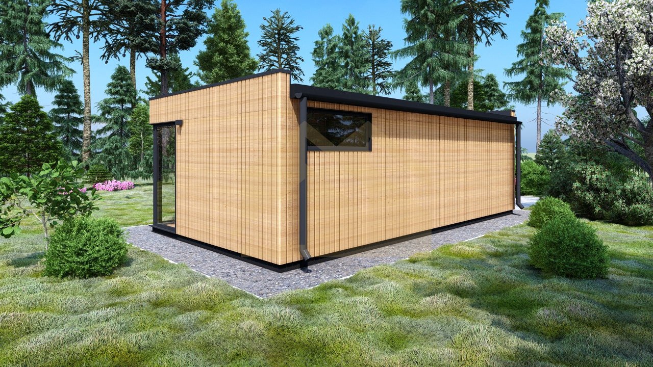 Casa De Madera Nice, 30 m² by Casitas Prefabricadas — image 4