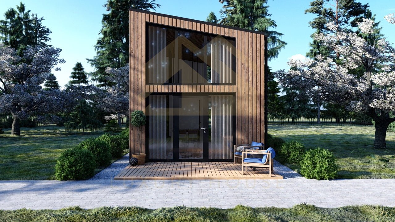 Casa Ontenedor Nairobi, 28 m² by Casitas Prefabricadas — image 1