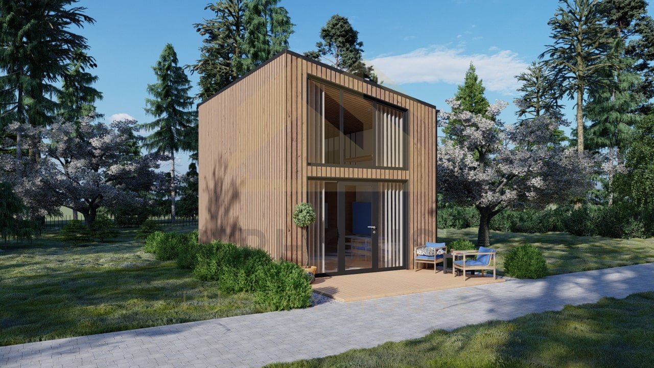 Casa Ontenedor Nairobi, 28 m² by Casitas Prefabricadas — image 2