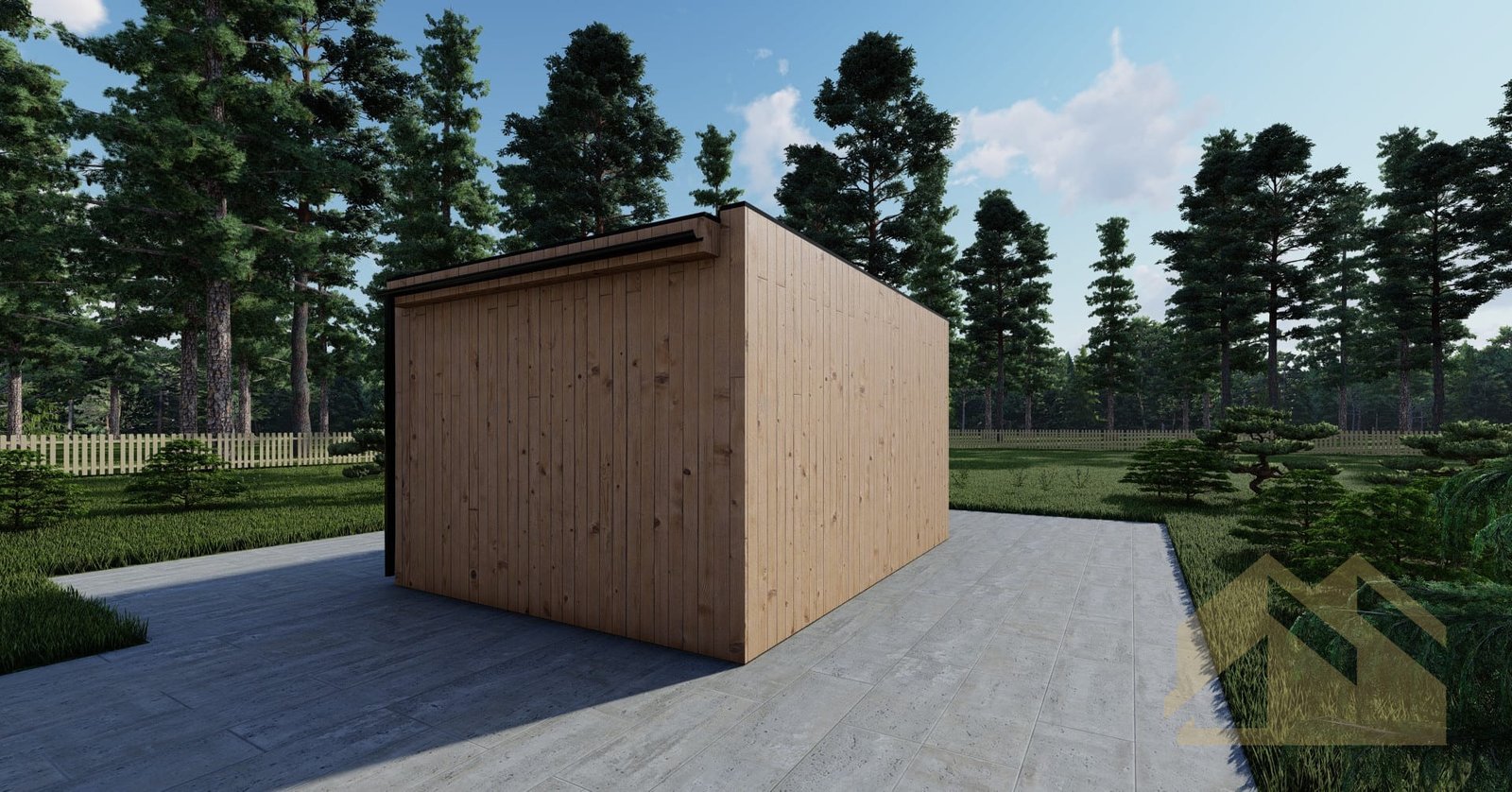 Casa Prefabricada De Madera SIP Abuja, 15 m² by Casitas Prefabricadas — image 4