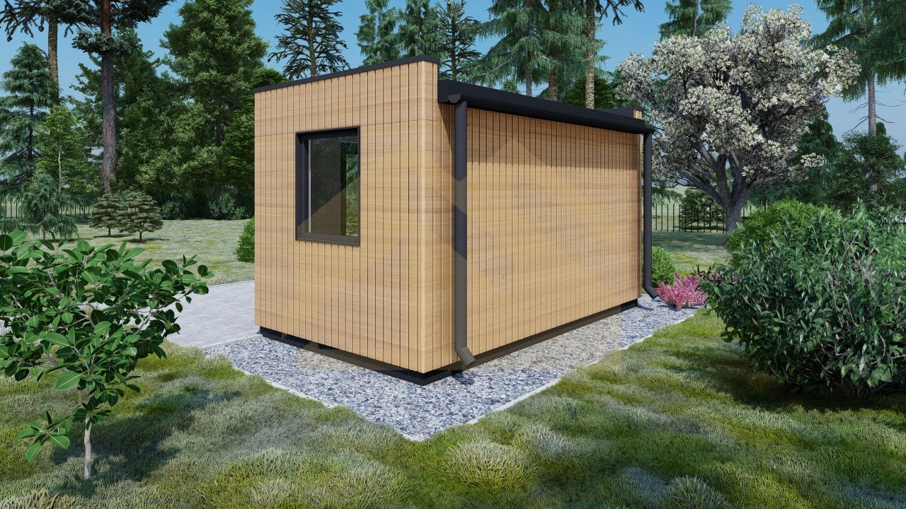 Casa Prefabricada De Madera SIP Albacete, 10 m² by Casitas Prefabricadas — image 4
