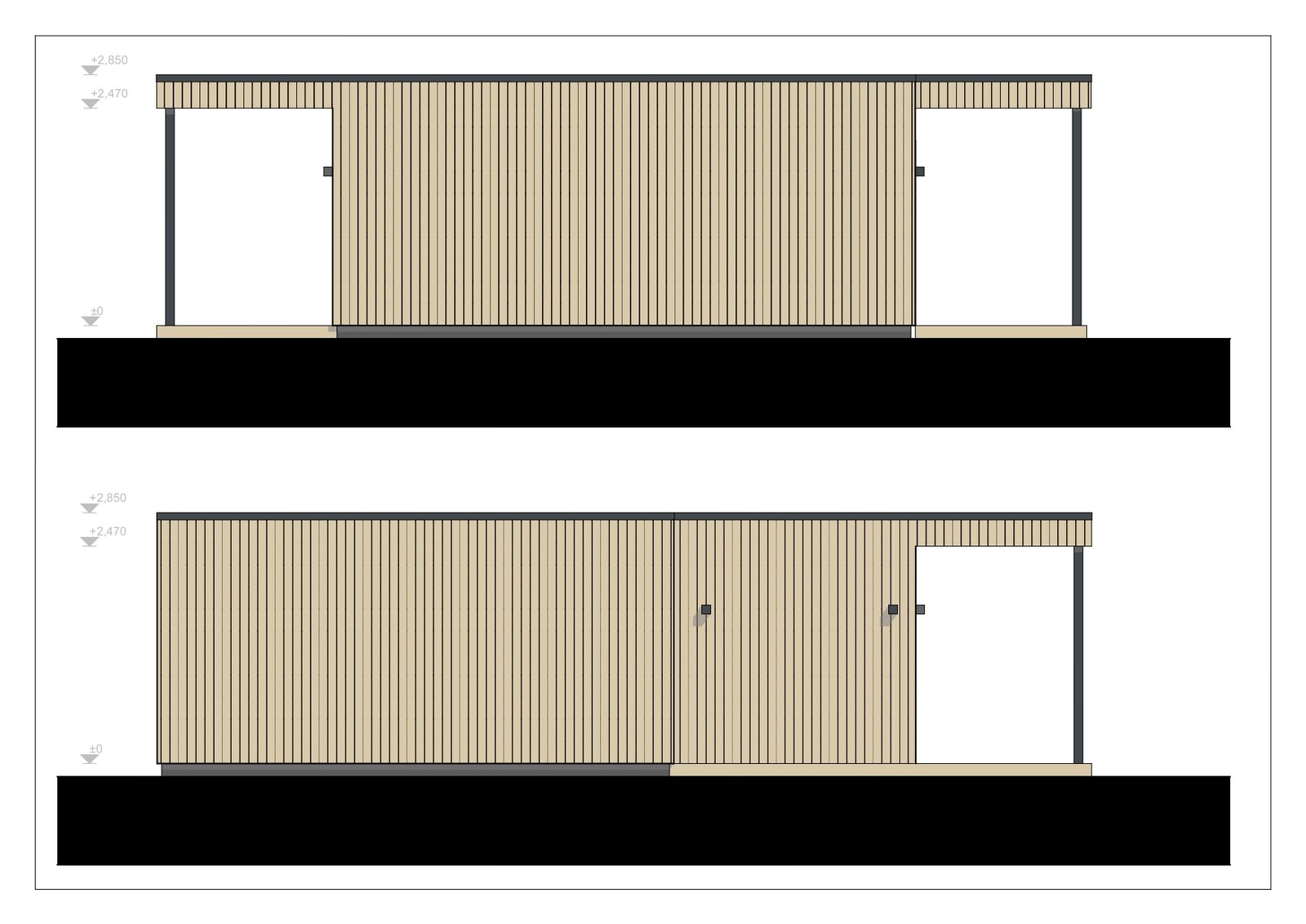 Casa Prefabricada De Madera SIP Copenhagen, 79 m² by Casitas Prefabricadas — image 4