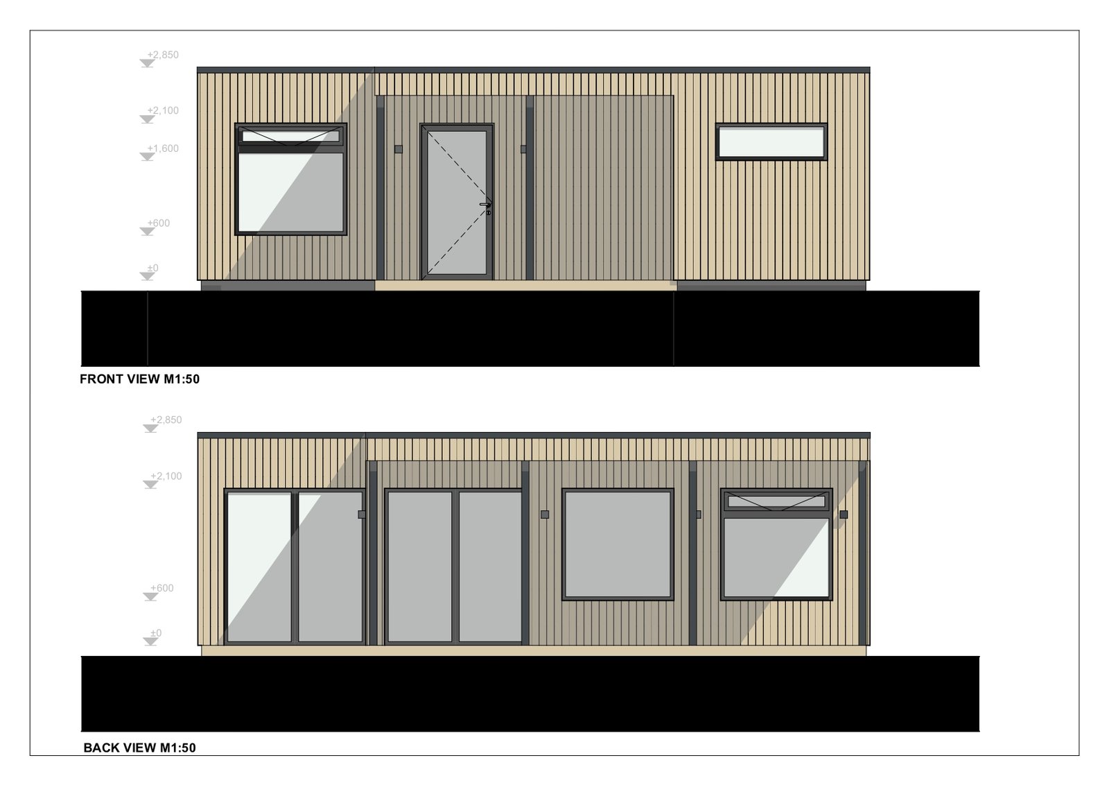 Casa Prefabricada De Madera SIP Copenhagen, 79 m² by Casitas Prefabricadas — image 6