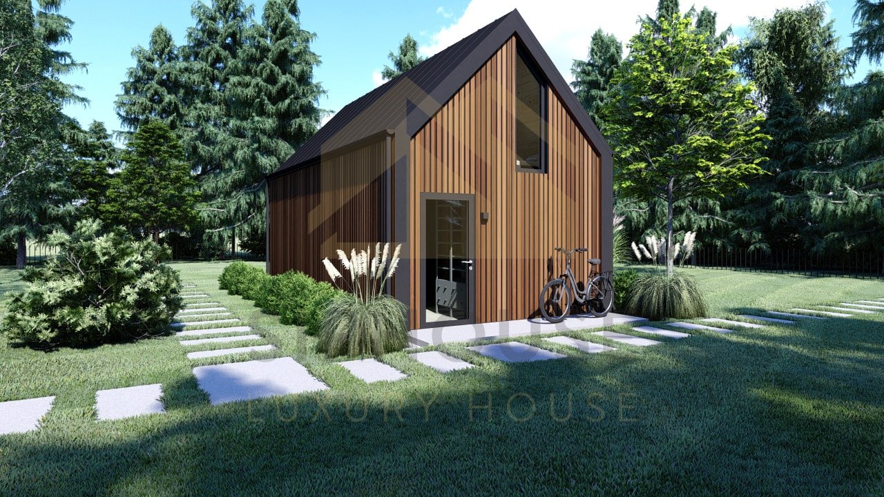 Casa Prefabricada De Madera SIP Paris, 43 m² by Casitas Prefabricadas — image 4