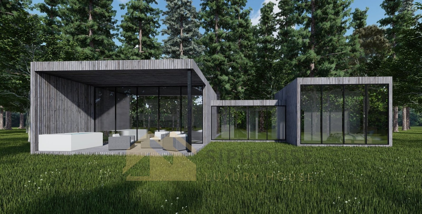 Casa Prefabricada Moderna Bern, 119 m² by Casitas Prefabricadas — image 1