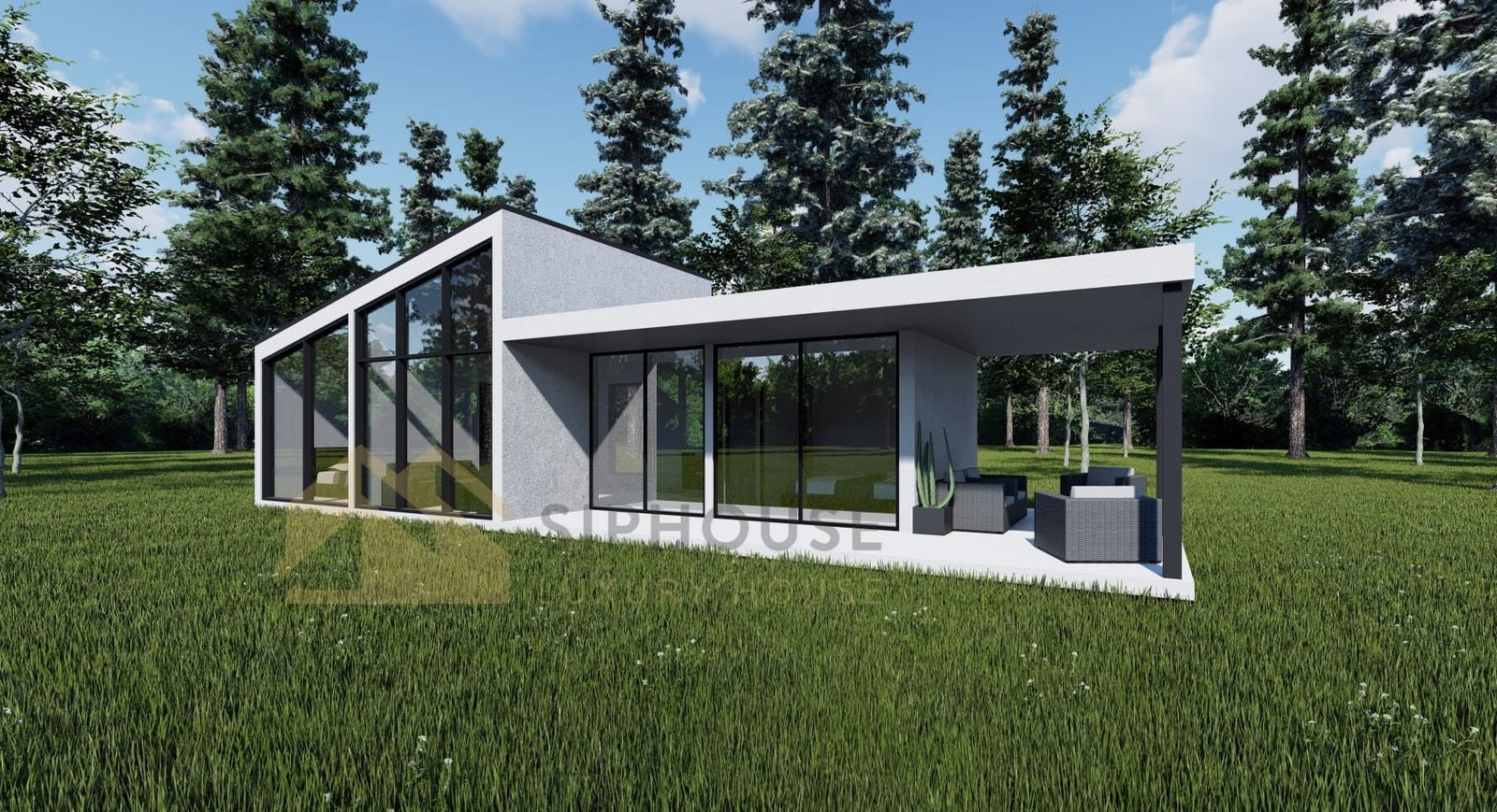 Casa Prefabricada Moderna Bogota, 69 m² by Casitas Prefabricadas — image 2