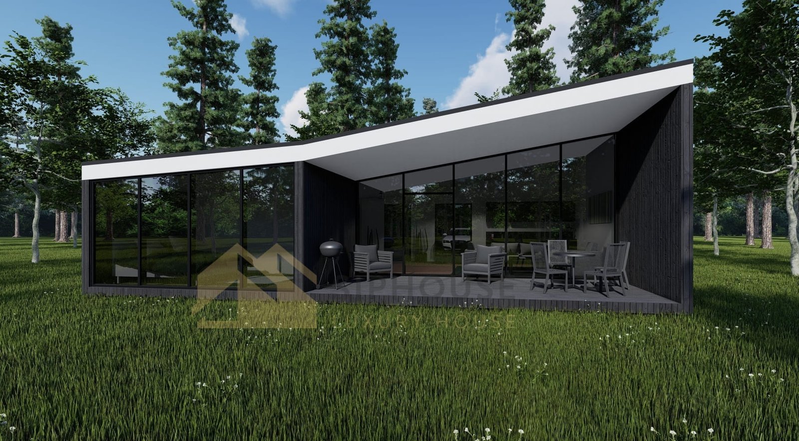 Casa Prefabricada Moderna Brasilia, 80 m² by Casitas Prefabricadas — image 1