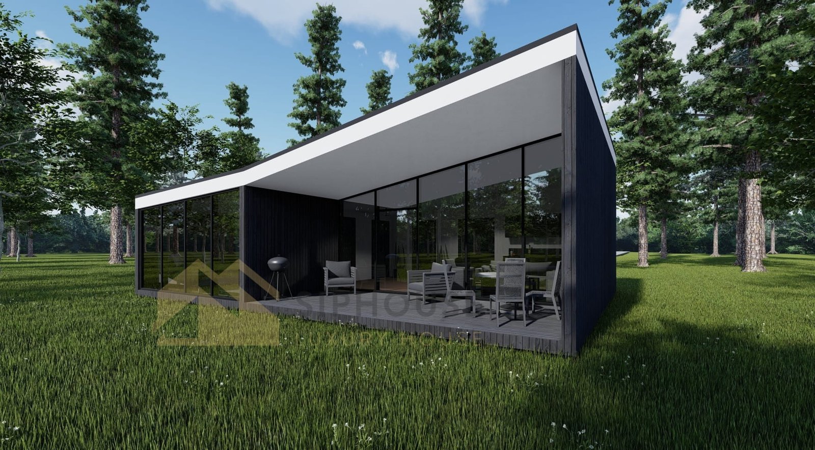 Casa Prefabricada Moderna Brasilia, 80 m² by Casitas Prefabricadas — image 4