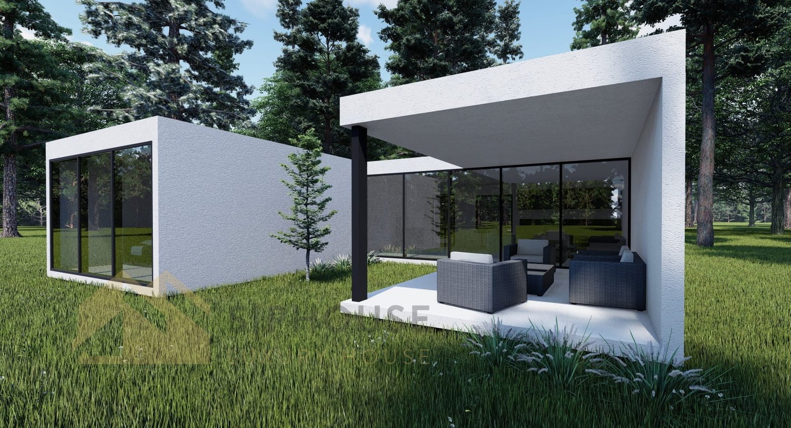 Casa Prefabricada Moderna Duisburg, 98 m² by Casitas Prefabricadas — image 1