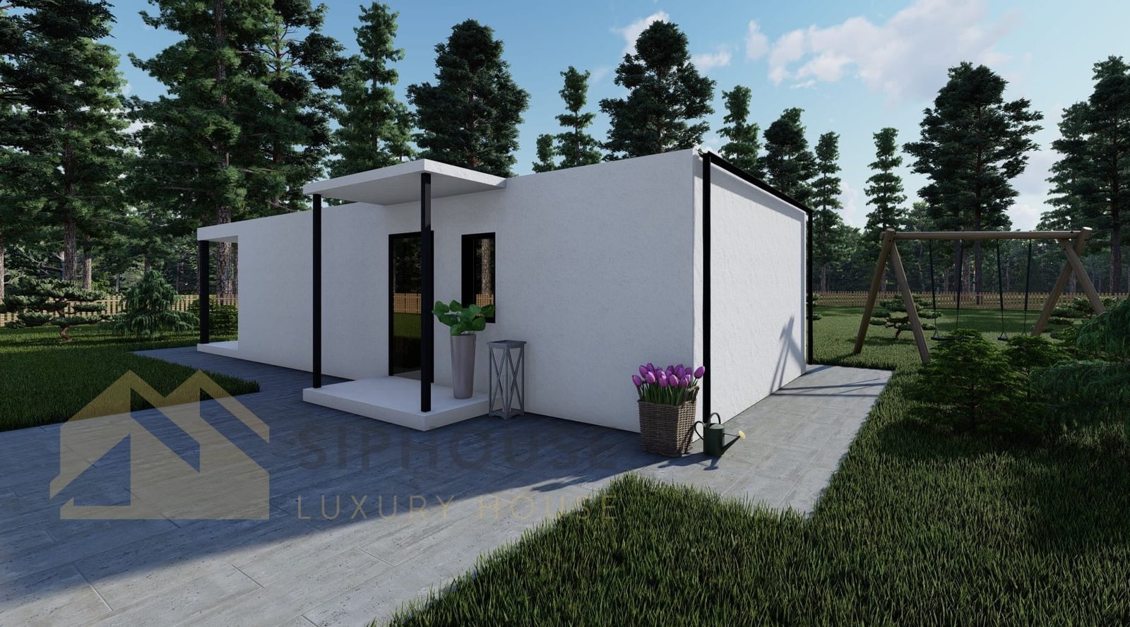 Casa Prefabricada Moderna Freetown, 60 m² by Casitas Prefabricadas — image 2