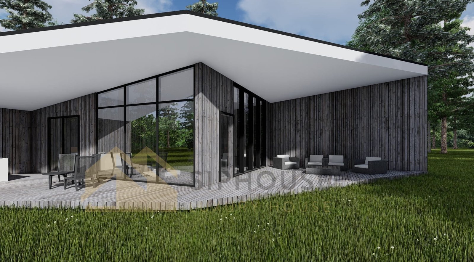 Casa Prefabricada Moderna Madrid, 103 m² by Casitas Prefabricadas — image 4